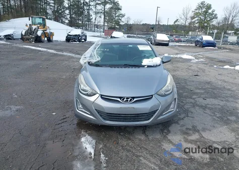 2016 Hyundai Elantra Se из США, поврежденный, VIN 5NPDH4AE2GH687460